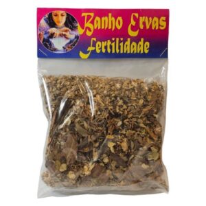 Ervas Secas para Banho Relaxante 50g - Fertilidade