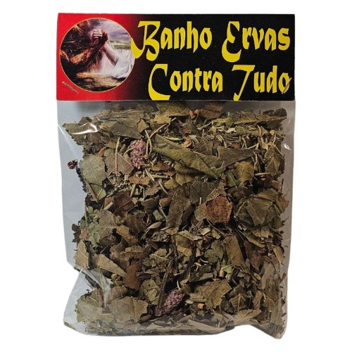 Ervas Secas para Banho Relaxante 50g - Contra Tudo