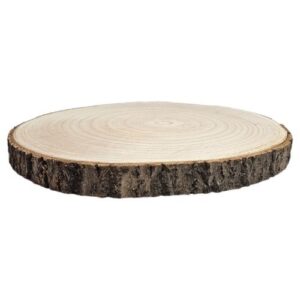 Base Redonda em Madeira 19-21cm x 2cm