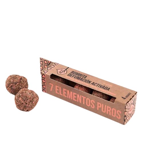 Incenso Bombita Herbal de Defumação - Pack 4, 7 Elementos