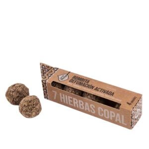Incenso Bombita Herbal de Defumação - Pack 4, 7 Ervas Copal