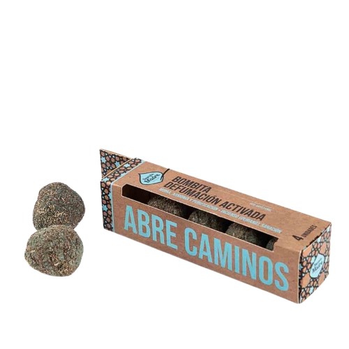 Incenso Bombita Herbal de Defumação - Pack 4, Abre Caminhos