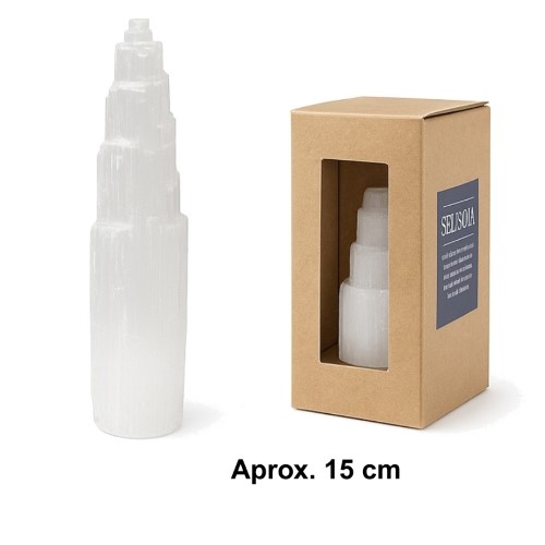 Catedral Selenita Natural 15cm