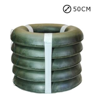 Coroa Aberta de Espuma para Flores 50cm