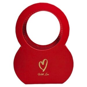 Caixa em Cartão com Asas 21x10x28cm - Vermelho