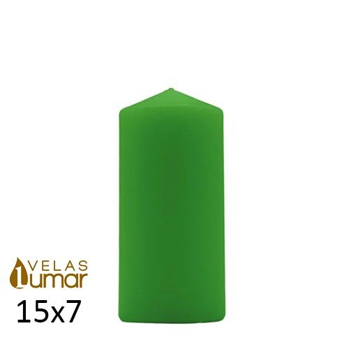 Vela Decorativa 15x7cm - Verde
