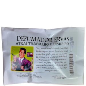 Defumador de Ervas - Atrai Trabalho e Dinheiro