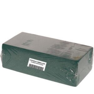 Esponja Floral Retangular Embalada para Flores Artificiais