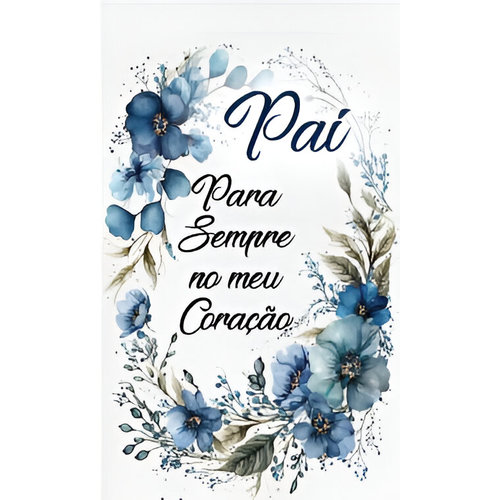 Etiqueta Decorativa para Velas - 208 Pai