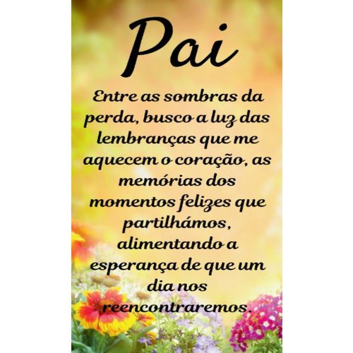 Etiqueta Decorativa para Velas - 212 Pai