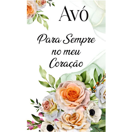 Etiqueta Decorativa para Velas - 237 Avó