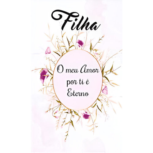 Etiqueta Decorativa para Velas - 251 Filha