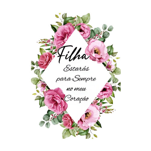 Etiqueta Decorativa para Velas - 252 Filha