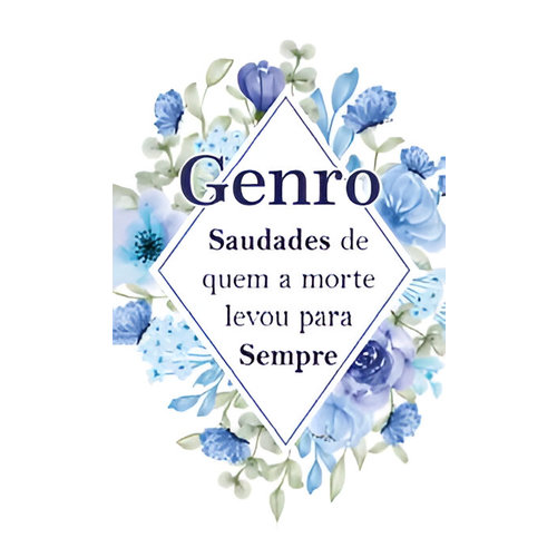 Etiqueta Decorativa para Velas - 277 Genro