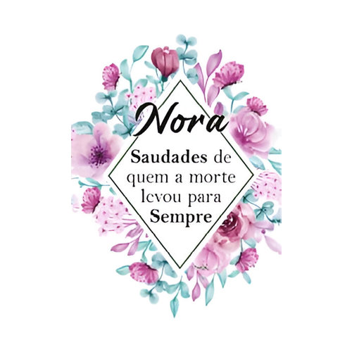 Etiqueta Decorativa para Velas - 278 Nora