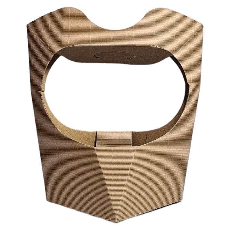 Embalagem em Cartão com Asa 24x32cm - Natural