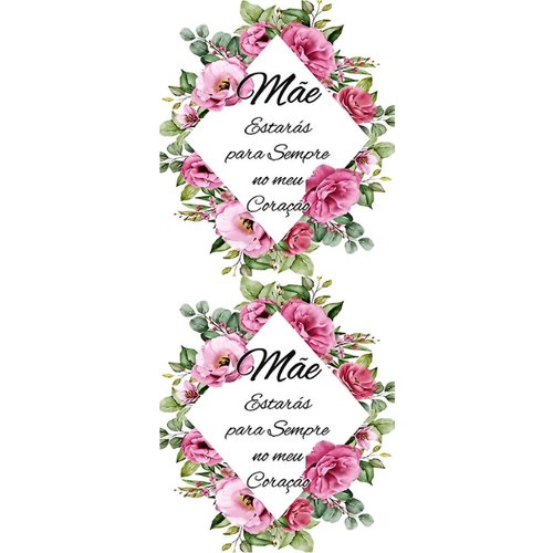 Etiqueta Decorativa para Velas - 405 Mãe, Pequeno