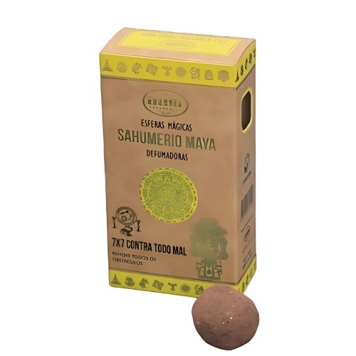 Incenso de Defumação Esfera Mágica - Pack 8, 7x7 Contro Todo Mal