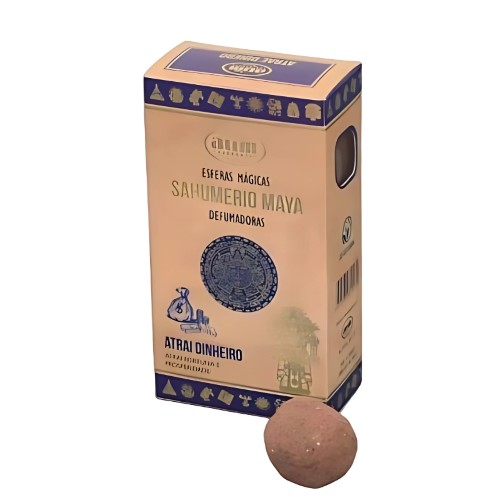 Incenso de Defumação Esfera Mágica - Pack 8, Atrai Dinheiro