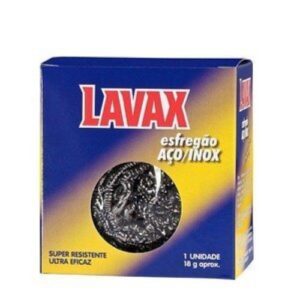 Esfregão de aço inox prateado com textura densa para limpeza eficaz