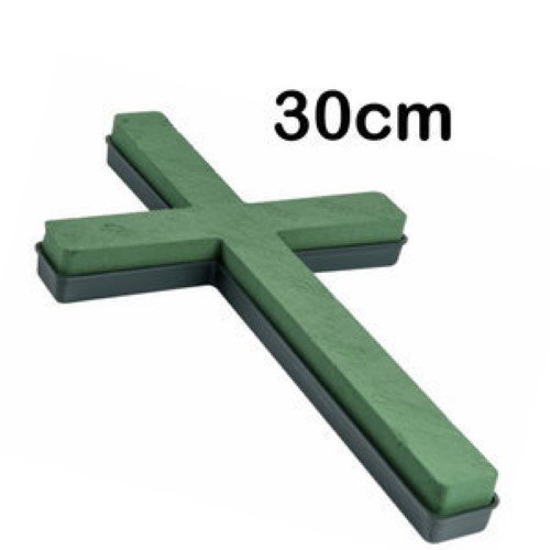 Cruz com Esponja Floral 30cm