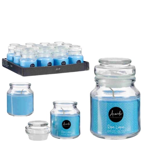 Vela Perfumada em Frasco - 28h, Roupa Limpa