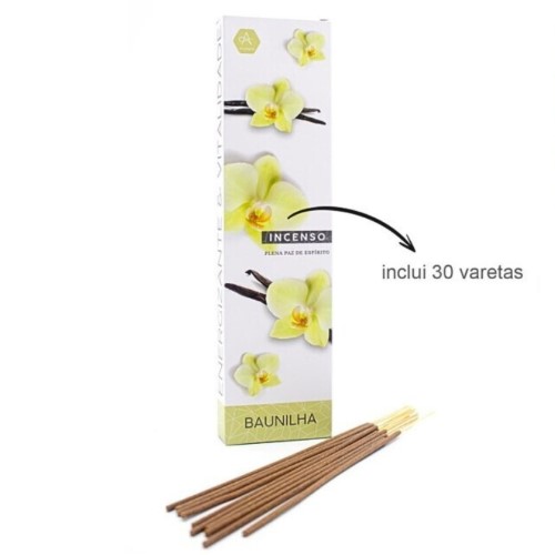Incenso Aromarte em Vareta - Baunilha