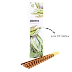 Incenso Aromarte em Vareta - Sálvia Branca
