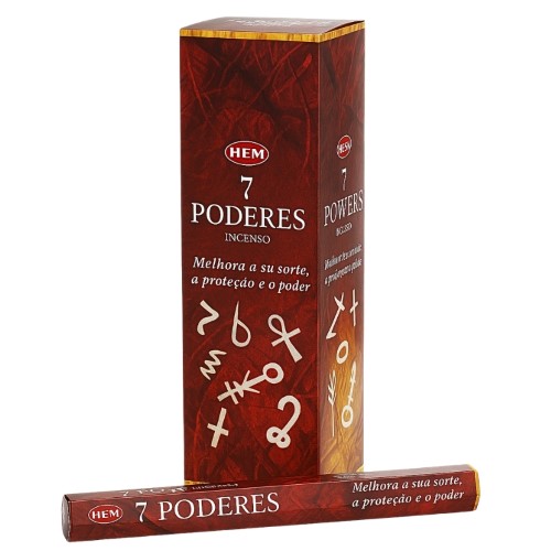 Incenso HEM em Vareta - 7 Poderes