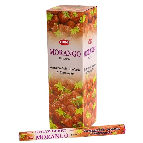 Incenso HEM em Vareta - Morango
