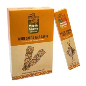 Incenso Mystic Spirits em Vareta - Sálvia Branca e Pau Santo