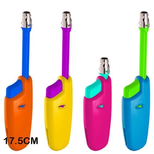 Isqueiro Médio Telescópico Recarregável 17,5cm