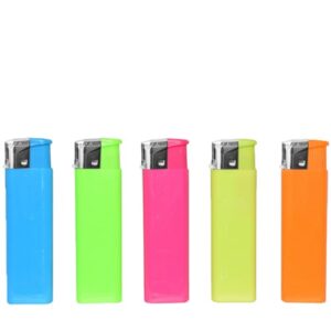 Isqueiro Elétrico Pequeno Recarregável - Colorido