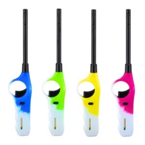 Isqueiro Grande Recarregável 25cm - Fusão de Cores