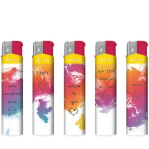 Isqueiro elétrico compacto e moderno na cor café, recarregável para uso eficiente.