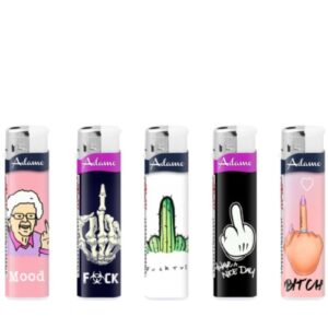 Isqueiro Elétrico Pequeno Recarregável - Tem um Bom Dia