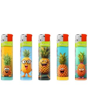 Isqueiro Elétrico Pequeno Recarregável - Ananás