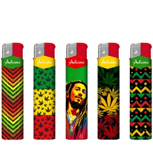 Isqueiro Elétrico Pequeno Recarregável - Reggae