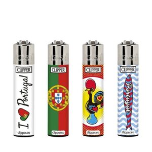 Isqueiro Clipper Recarregável - Portugal