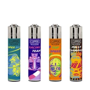 Isqueiro Clipper Recarregável - Motor Sport 3