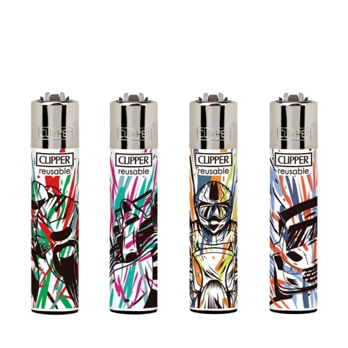 Isqueiro Clipper Recarregável - Motor Sport 2