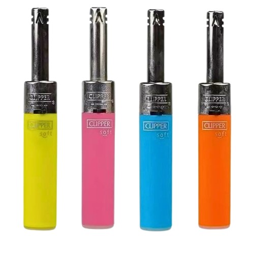 Isqueiro Clipper Mini Tube Recarregável - Colorido