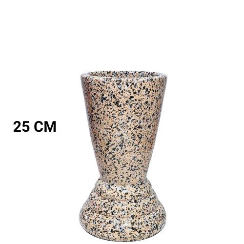 Jarra Nº1 em Cerâmica para Cemitério 25cm - Bronze