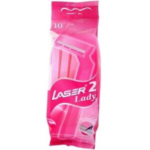 Lâminas de Barbear Laser 2 para Mulher -Pack 10