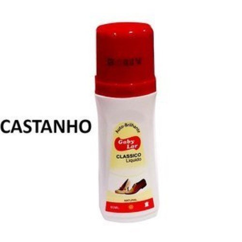 Líquido Autobrilhante para Calçado 80ml - Castanho