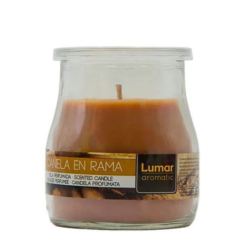 Vela Perfumada em Copo de Iogurte - Canela