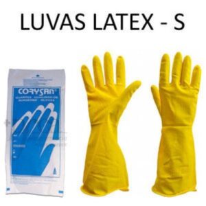 Luvas de Limpeza em Latex - 1 Par, Tamanho S