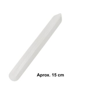 Massajador em Selenita com Ponta 15x2cm