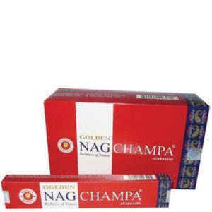 Incenso Golden Nag Champa em Vareta - Agarbathi, Vermelho
