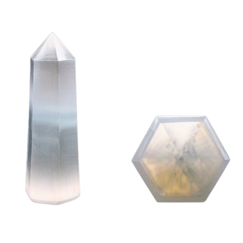 Obelisco em Selenita 15x5cm